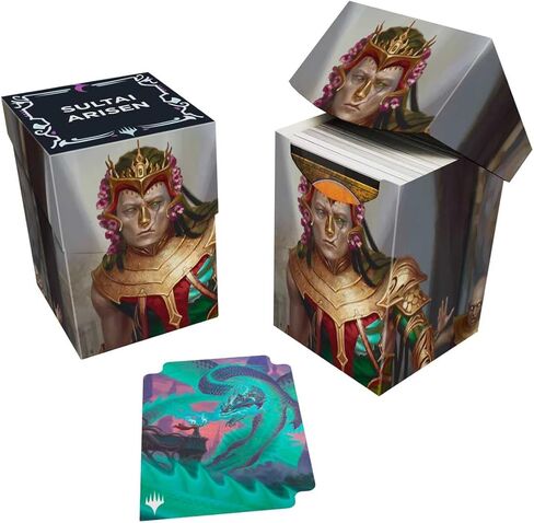 Ultra Pro - Tarkir DragonStorm Felothar The Steadffast/Betor ، صوت الأجداد (Abzan Armor Commander Deck) 100+ Deck Box for Magic: The Gathering | Magic Gathering Deck Box MTG MTG STORAGE ROVER in Saudi Arabia