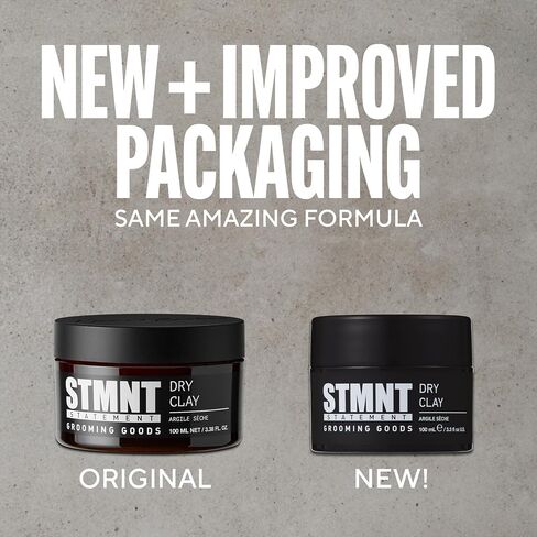 STMNT Grooming Goods Dry Clay | Extra Matte Finish | Super Strong Control | Easy to Wash Out in Saudi Arabia