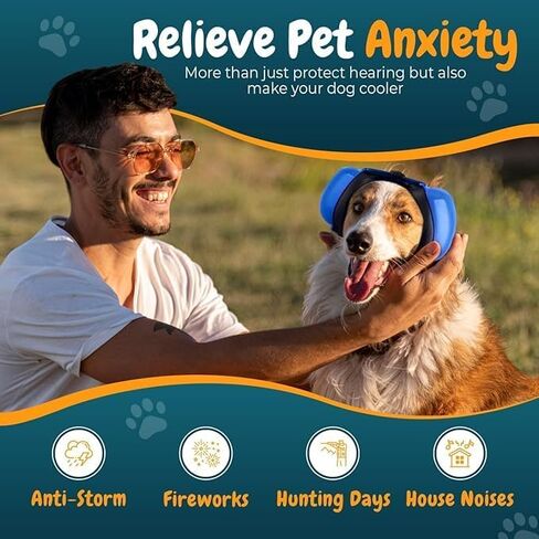 الكلب أذن الكلب لحماية الضوضاء ، 29 ديسيبل NRR الكلاب أذن ، وضوضاء إلغاء سماعات الرأس للكلاب in Kuwait