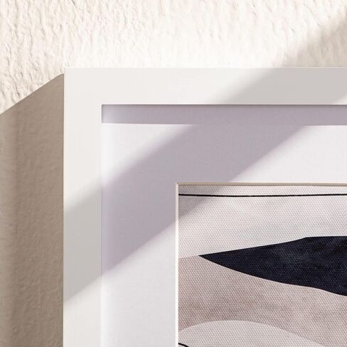 eletecpro 12x12 Picture Frame Made of Solid Wood with Real Glass Cover, Wooden Photo Frame Display Picture 8x8 with Mat or 12x12 Without Mat for Wall and Tabletop Display, Black in Kuwait