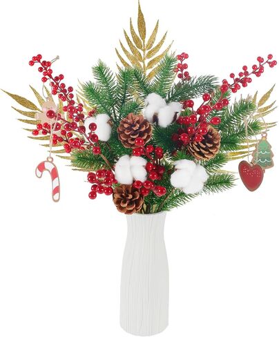 HUAESIN Artificial Flowers with Vase Valentine's Day Decorations Flowers Fake Roses Bouqets with LED Lights Silk Floral Arrangement Home Table Centerpieces Anniversary Wedding Party in Saudi Arabia