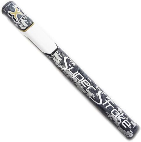 SuperStroke Traxion Tour Golf Putter Grip, Tiff/Gray/White (Tour 1.0) | Advanced Surface Texture That Improves Feedback and Tack | Minimize Grip Pressure with a Unique Parallel Design in Kuwait