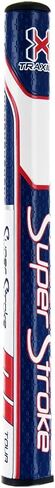SuperStroke Traxion Tour Golf Putter Grip, Tiff/Gray/White (Tour 1.0) | Advanced Surface Texture That Improves Feedback and Tack | Minimize Grip Pressure with a Unique Parallel Design in Kuwait