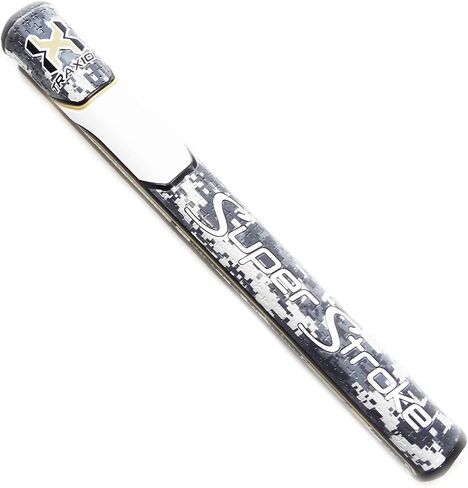 SuperStroke Traxion Tour Golf Putter Grip, Tiff/Gray/White (Tour 1.0) | Advanced Surface Texture That Improves Feedback and Tack | Minimize Grip Pressure with a Unique Parallel Design in Kuwait
