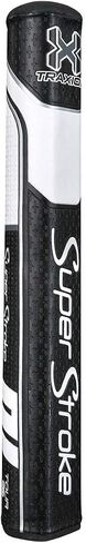 SuperStroke Traxion Tour Golf Putter Grip, Tiff/Gray/White (Tour 1.0) | Advanced Surface Texture That Improves Feedback and Tack | Minimize Grip Pressure with a Unique Parallel Design in Kuwait