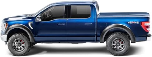 Bushwacker OE Style Factory Front & Rear Fender Flares | 4-Piece Set, Black, Smooth Finish | 20962-02 | Fits 2021-2024 Ford F-150 (Excludes Lightning) in Kuwait