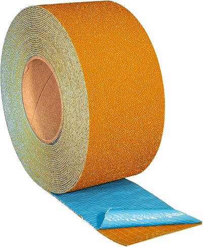 شريط تحديد الرصيف DuraMark RPT-750 - شريط قاعدة مطاطي متين ومقاوم للانزلاق ومتين للاستخدام الخارجي، معتمد من Bast (أصفر، 2 بوصة × 108 قدم) in Kuwait