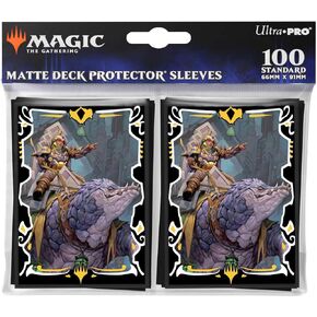 Ultra PRO - Tarkir Dragonstorm Zurgo Stormrender (Mardu Surge Commander Deck) 100ct Deck Protector Sleeves for Magic: The Gathering | Magic Gathering Accessories MTG Card Protection TCG Deck Sleeves