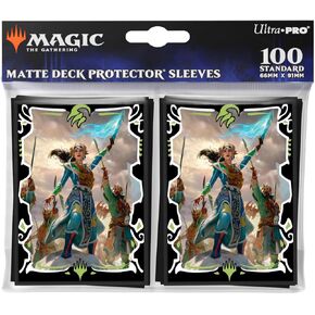 Ultra Pro - Tarkir Dragonstorm Zurgo Stormrender (Mardu Truplge Commander Deck) 100ct deck protector for magic: The Gathering | ملحقات تجميع السحر حماية بطاقة MTG TCG الأكمام in Kuwait
