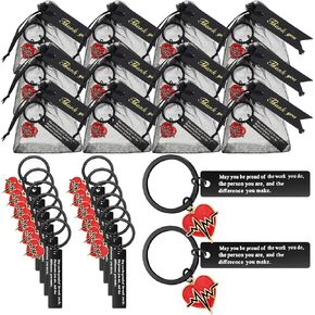 Sureio 36 Pcs Nurse Gift for Women Keychains Nurses Week Gifts Nurse Practitioner Employee Nursing Medical Assistant