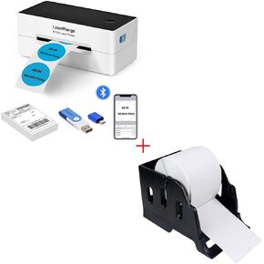 BT620 Label Printer with Label Holder