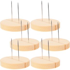 Dearmamy 6 مجموعة من Crochet Doll Stand ، حامل دمية Doubl