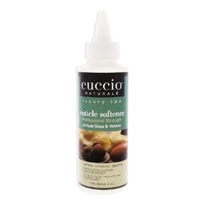Cuccio Naturale Professional Strength Cuticle Softener Treatment - Gently Exfoliates Cuticles From Toes - Features A Fresh, Clean And Invigorating Spa Scent - Artisan Shea And Vetiver - 4 Oz