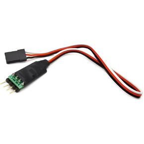 مفتاح التحكم Devmo RC CH3 ، 3 قناة تشغيل/إيقاف تشغيل LED لوحة التحكم في نظام التنفس الوضع 6V ل 1/10 1/8 RC Car Truck Crawler