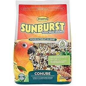 Higgins Premium Pet Foods Hig Sunburst Conure 3lb ، كبير