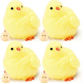 8pcs Taba Chick Squishy Toys - Kawaii Chicks Mochi Squishy Sensory Toys for Kidd