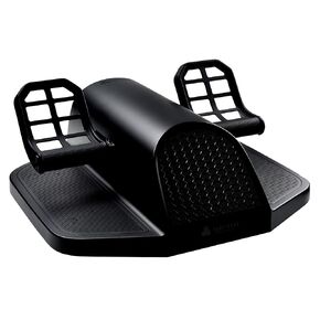 Honeycomb Aeronautical Charlie Rudder Pedals - PC- Realistic and Immersive Flight Experience - Left and Right Toe Brake Axis - Adjustable Feet Angles