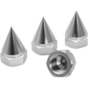 ترقية سبيكة 24 مم HUX HUB الأمامي الخلفي الجوز العجلة توقف العجلة 1/5 LOSI 5IVE T ROFUN ROVAN LT KING MOTOT X2 RC PARTS (Silver)