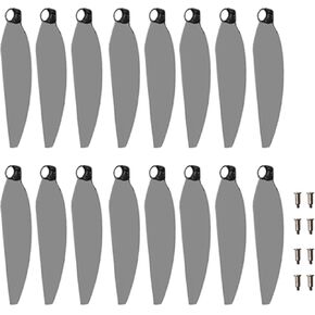 16PCS Foldable Drone Propellers Replace Parts for S197 Drone Spare Part, Replacement Low-Noise and Quick-Release Blades Props Wings Accessories