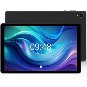 ApoloSign Android 13 Tablet, 10.1" Tablet with Octa-core Processor, HD IPS Touchscreen, 8(4+4) GB RAM, Up to 1TB ROM, 8-hr Battery, Wi-Fi6, BT5.0, Dual Camera, GMS, Split Screen Support (Dark Gray)