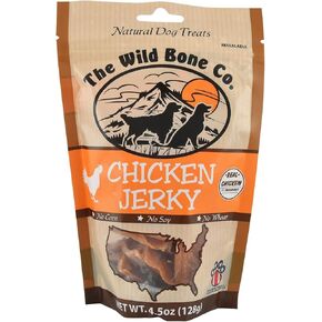 Chicken Jerky Natural Dog Treats, 4.5 Ounces, Made in The USA