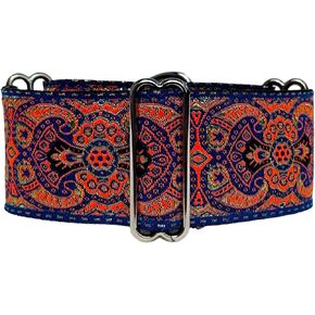 طوق الكلب مارتينغال لسلوكي سالوكي وولدات أخرى مع عنق مماثل 2 "عريض (11" -14 ")