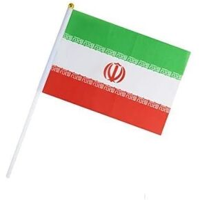 25 حزمة يدوية ميني صغيرة العلم الإيراني الإيراني العلم العلم العلم جولة العلم العلوي الأعلام الوطنية ، مستلزمات الزخارف الحزبية للمسيرات ، كأس العالم ، أحداث المهرجانات ، المهرجان الدولي