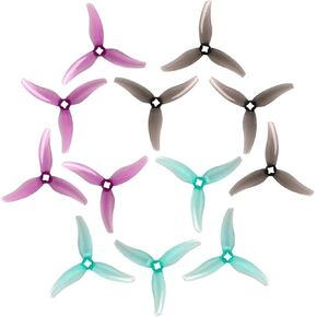 Gemfan Hurricane 3630 3.6 بوصة 5 مم 5 مم ، ثقب مركز 3-شفرة FPV للحصول على 3.5 بوصة رباعية حرة Racfing Drone 1404-2204 Bruhsless محرك (3 ألوان ، 12pcs 6cw + 6ccw)