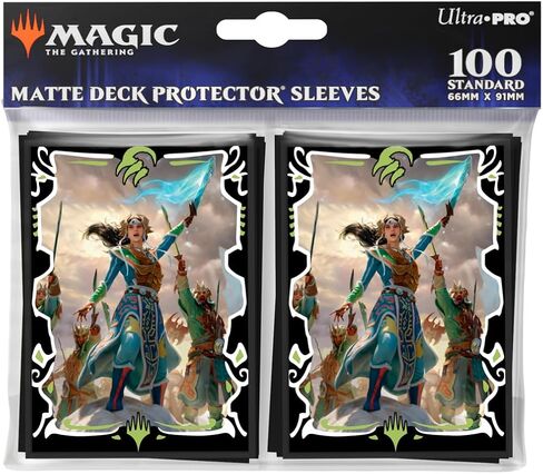 Ultra Pro - Tarkir Dragonstorm Zurgo Stormrender (Mardu Truplge Commander Deck) 100ct deck protector for magic: The Gathering | ملحقات تجميع السحر حماية بطاقة MTG TCG الأكمام in Kuwait
