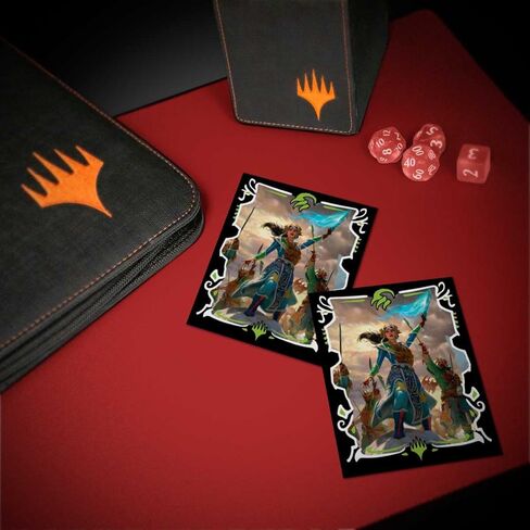 Ultra Pro - Tarkir Dragonstorm Zurgo Stormrender (Mardu Truplge Commander Deck) 100ct deck protector for magic: The Gathering | ملحقات تجميع السحر حماية بطاقة MTG TCG الأكمام in Kuwait