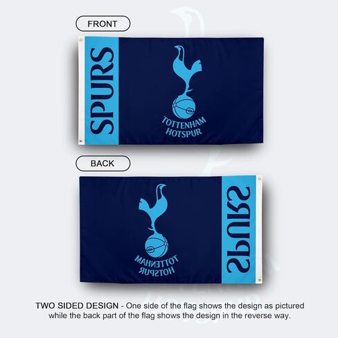 Desert Cactus Tottenham Hotspur Flag Football Soccer 100% Polyester Indoor Outdoor 3x5 feet Flags (Team Flags 1) in Saudi Arabia