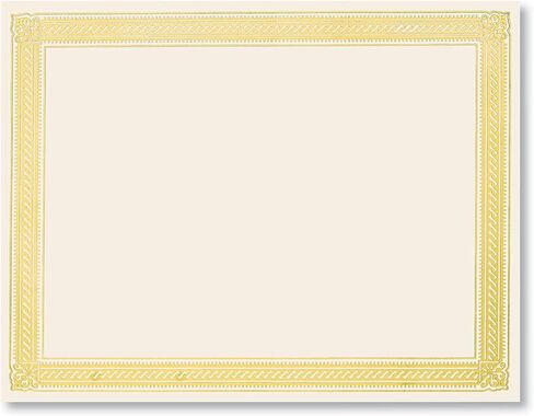 PaperDirect Silver on White Elite Specialty Certificates, 8½ x11, Foil Accents, 50 Count, Certificates And Awards Paper, For School, Work, Diplomas & Award Certificates in Saudi Arabia