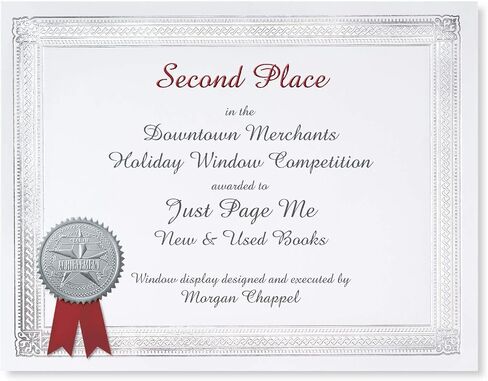 PaperDirect Silver on White Elite Specialty Certificates, 8½ x11, Foil Accents, 50 Count, Certificates And Awards Paper, For School, Work, Diplomas & Award Certificates in Saudi Arabia