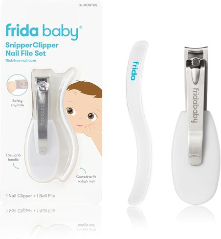 Frida Baby NailFrida The S-Curved Nail Files (5 Pack) White in Kuwait