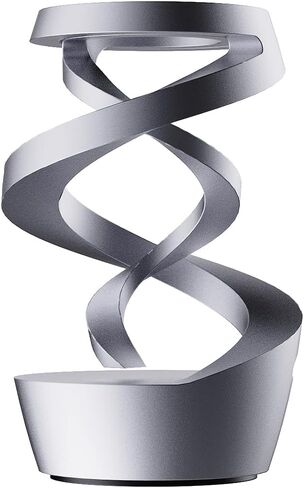 Fidget Toys, Kinetic Desk Toys for Adults, Cool Metal Gravity Resistance Desk Toys, Desktop Sensory Fidget Spinner for Stress Relief in Office, Wait and Communicate（Black-Sliver） in Saudi Arabia