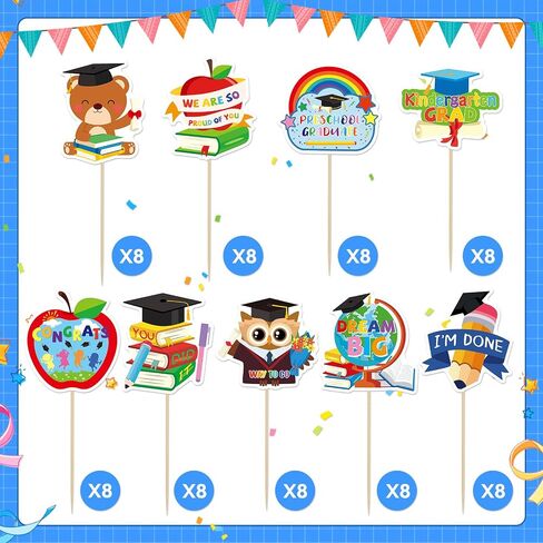SANNIX 72 Pcs Summer Christmas Cupcake Toppers Christmas in July Cake Topper Santa Surfboard Snowman Gingerbread Elk Cupcake Picks for Xmas in July Decorations in Saudi Arabia