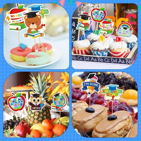 SANNIX 72 Pcs Summer Christmas Cupcake Toppers Christmas in July Cake Topper Santa Surfboard Snowman Gingerbread Elk Cupcake Picks for Xmas in July Decorations in Saudi Arabia