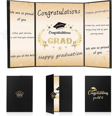 Graduation Guest Book Party Decorations-Blue Gold Graduation Guest Book Alternative Graduation Signature Congrats for 2025 College High School Graduation Party Decorations Unique Graduation Gifts in Saudi Arabia