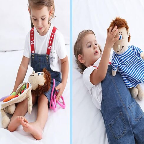 لعبة تشريح الجسم البشرية البشرية ، لعبة Montessori Preschool Educational Organ Mithing Toys for Kids ، وأدوات تعلم العلوم للطالب ، وأدوات تدريس الوعي بالأجسام للفتيات in Kuwait