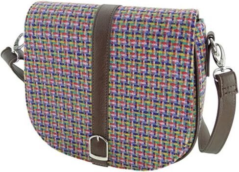 Women's Harris Tweed Beauly Shoulder Casual Bag Adjustable Strap Tartan Pattern Birthday Gift Mothr's day in Kuwait