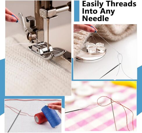 6 قطع مجموعة Threader إبرة Serger مع 3 من نوع السمكة إبرة threader ، looper threader و overlocker إبرة threadle in Kuwait