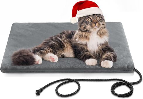 Pet Heating Pad Indoor, Waterproof for Feral Cats and Dogs, Multiple Sizes, Chew Resistant Cord, Heated Dog Bed Whelping Box (X-Large) in Saudi Arabia