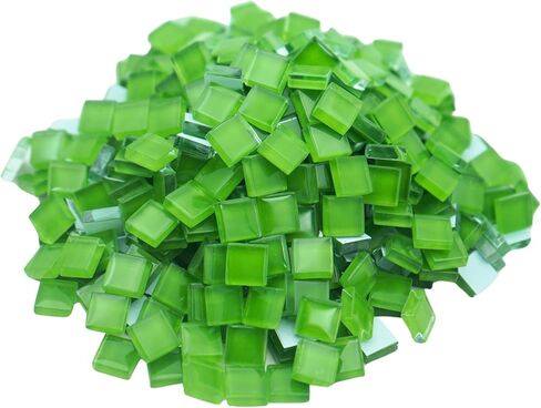 1.1 رطل بلاط الفسيفساء البلوري المربع ، 0.39 بوصة ، زجاج قزحية والبلور ، DIY ، الحمام ، المطبخ ، غرفة المعيشة ، ديكور الشرفة (أحمر قزحية) in Kuwait