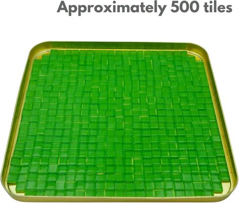 1.1 رطل بلاط الفسيفساء البلوري المربع ، 0.39 بوصة ، زجاج قزحية والبلور ، DIY ، الحمام ، المطبخ ، غرفة المعيشة ، ديكور الشرفة (أحمر قزحية) in Kuwait