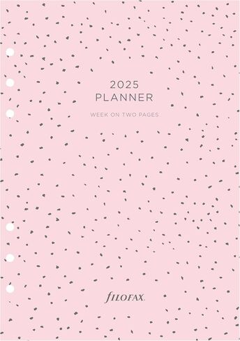 تعبئة مذكرات تقويم Filofax ، الحجم A5 ، عرض أسبوع إلى آخر ، حزمة مذكرات الحد الأدنى من الحلويات ، متعدد اللغات: خمس لغات ، 2025 (C68591-25) in Kuwait