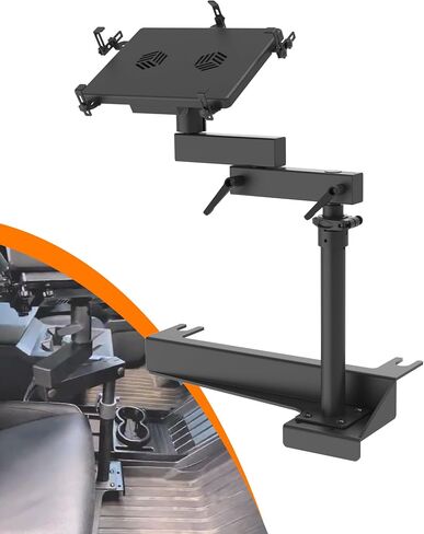 Truck Laptop Mount Fit for Toyota Tundra 2022-2024 Ford Focus 2003-2010 No-Drill Vehicle Laptop Stand Holder for Passenger Seat in Kuwait