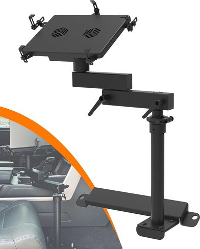 Truck Laptop Mount Fit for Toyota Tundra 2022-2024 Ford Focus 2003-2010 No-Drill Vehicle Laptop Stand Holder for Passenger Seat in Kuwait