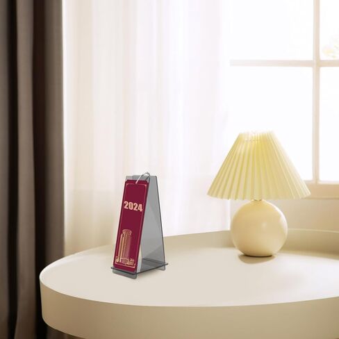 حامل تقويم الجدول الأكريليكي سوداء سطح المكتب السود in Kuwait