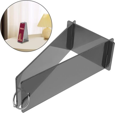 حامل تقويم الجدول الأكريليكي سوداء سطح المكتب السود in Kuwait