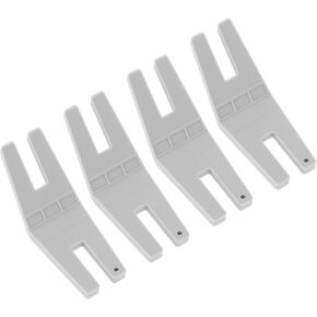 4pcs أدوات الخياطة الأدوات خياطة الخياطة لأدوات الخياطة لأزرار الخياطة ، أدوات الخياطة ، قدم هيممر البلاستي